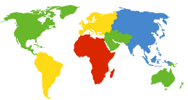 world map
